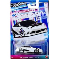 Hot Wheels Nissan Αυτοκινητάκι '96 Nissan 180SX Type X για 3+ Ετών