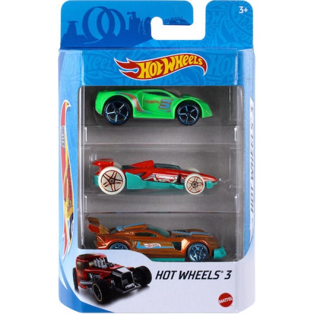 Hot Wheels Σετ Αυτοκινητάκια για 3+ Ετών (Διάφορα Σχέδια) 1τμχ