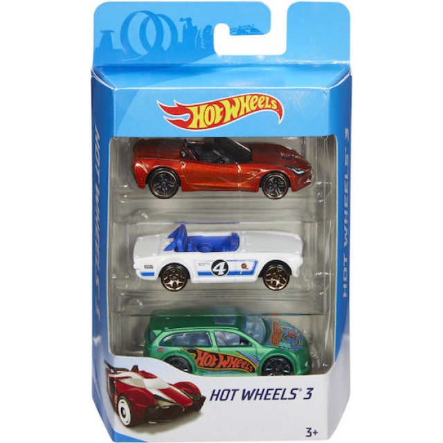 Hot Wheels Σετ Αυτοκινητάκια για 3+ Ετών (Διάφορα Σχέδια) 1τμχ