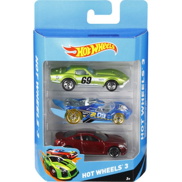 Hot Wheels Σετ Αυτοκινητάκια για 3+ Ετών (Διάφορα Σχέδια) 1τμχ