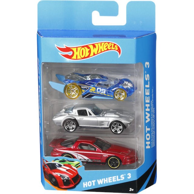 Hot Wheels Σετ Αυτοκινητάκια για 3+ Ετών (Διάφορα Σχέδια) 1τμχ