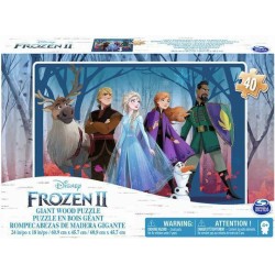 Ξύλινο Παιδικό Puzzle Frozen 2 για 4+ Ετών 40pcs Spin Master