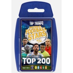 Winning Moves: Top Trumps - World Football Stars 2024 The Top 200 Pack 1 - Card Game (WM04707-EN1)