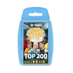 Winning Moves: Top Trumps - World Football Stars 2024 The Top 200 Pack 3 - Card Game (WM04802-EN1)