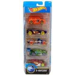 Mattel Hot Wheels - X-Raycers (Set Of 5) (JBJ74)