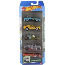 Mattel Hot Wheels - Retro Racers (Set Of 5) (HTV50)