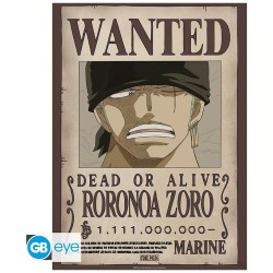 Abysse One Piece - Wanted Zoro Wano Poster Chibi (52x38cm) (GBYDCO624)