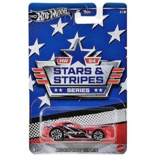 Mattel Hot Wheels®: Stars & Stripes Series - 2013 SRT Viper (HRW62)