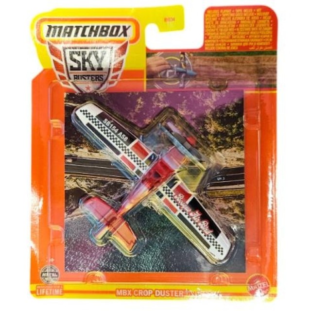 Mattel Matchbox Sky Busters - MBX Crop Duster (JGP08)