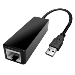 POWERTECH αντάπτορας δικτύου CAB-U038, USB, 100Mbps Ethernet, μαύρος