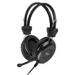 A4TECH Headset HS-30, 3.5mm, 40mm ακουστικά, μαύρα