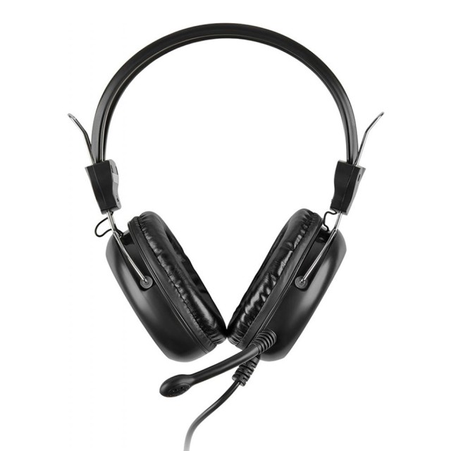 A4TECH Headset HS-30, 3.5mm, 40mm ακουστικά, μαύρα