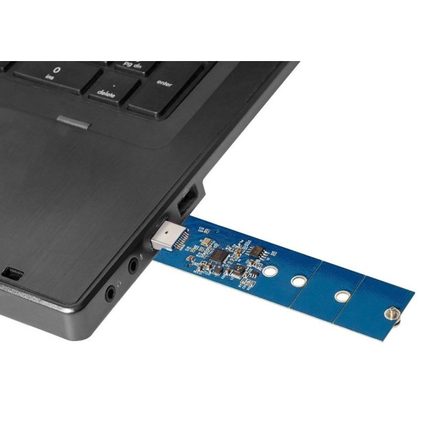 POWERTECH Converter USB 3.0 σε M.2 SSD TOOL-0020, 2230/2242/2260/2280