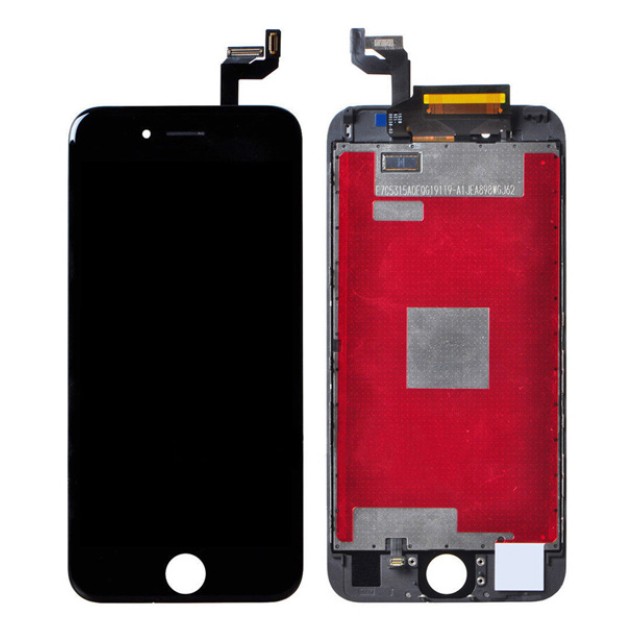 TW INCELL LCD ILCD-003 για iPhone 6s, camera-sensor ring, earmesh, μαύρη