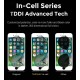 TW INCELL LCD ILCD-018 για iPhone 11, camera-sensor ring, earmesh, μαύρη