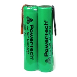 POWERTECH επαναφορτιζόμενη μπαταρία PT-789 800mAh, AAΑ HR03, 2τμχ