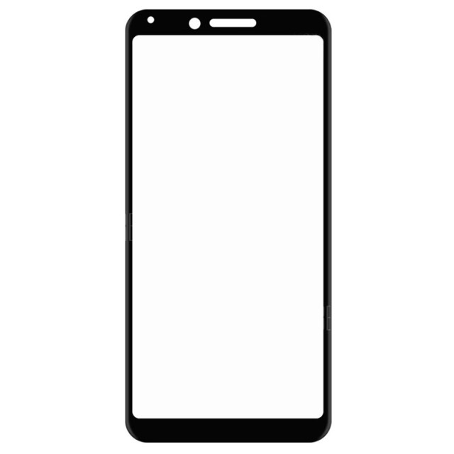 POWERTECH Tempered Glass 5D για Xiaomi Redmi 6, full glue, μαύρο