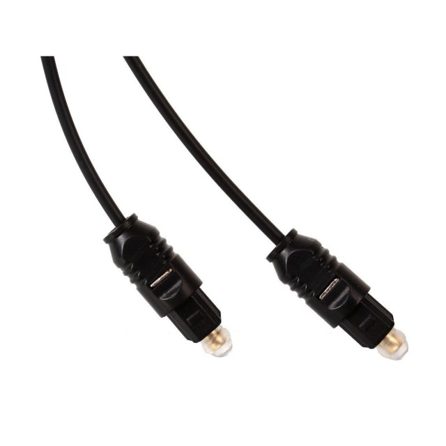 POWERTECH καλώδιο Toslink CAB-O002, OD 4.0mm, 2m, μαύρο