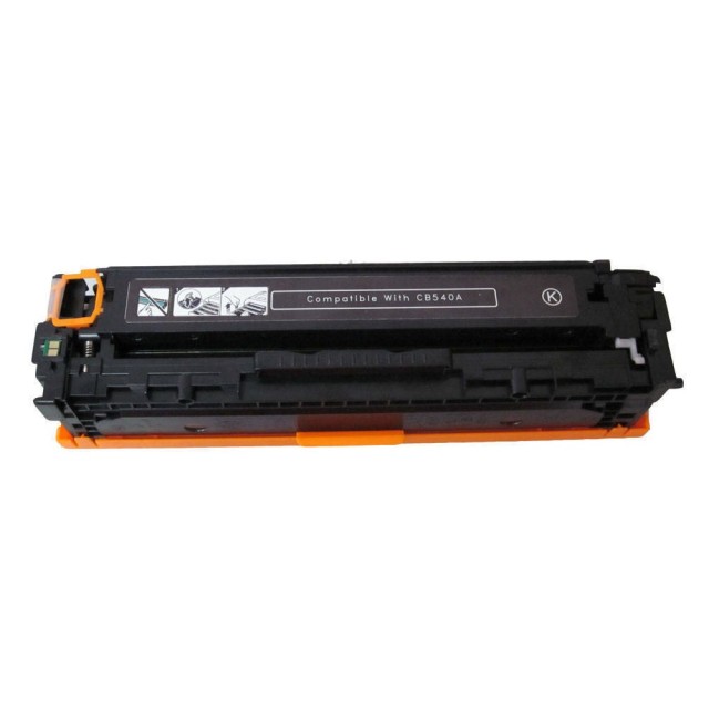 Συμβατό Toner για HP, CB540A CRG-716BK, 2.2K, μαύρο