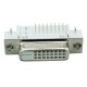 DVI Connector - DVI 25P, Nickel, White