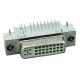 DVI Connector - DVI 24+5, Copper, Bronze