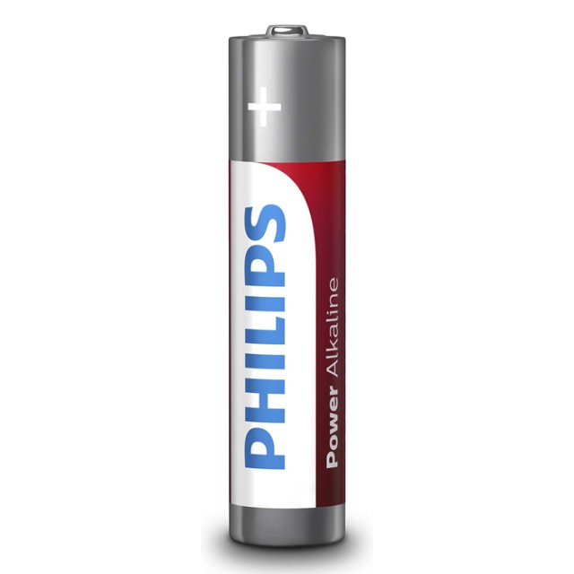 PHILIPS Power αλκαλικές μπαταρίες LR03P24P/10, AAA LR03 1.5V, 24τμχ