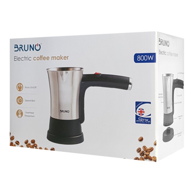 BRUNO ηλεκτρικό μπρίκι BRN-0042, 800W, 300ml, STRIX technology