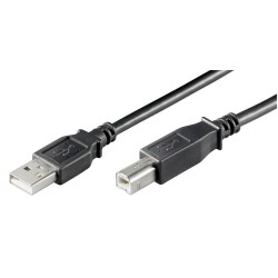 GOOBAY καλώδιο USB 2.0 σε USB Type B 93598, 5m, μαύρο