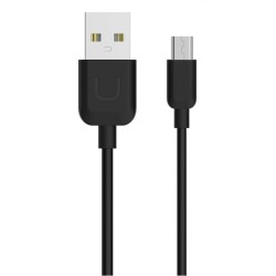 USAMS καλώδιο USB σε Micro USB US-SJ098 U-Turn, 10.5W, 1m, μαύρο