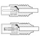 GOOBAY καλώδιο κεραίας αρσενικό σε θηλυκό 11563, <70dB, CCS, 7.5m, μαύρο