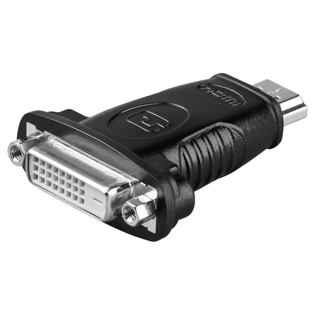 GOOBAY αντάπτορας HDMI σε DVI-D Dual-Link 68098, μαύρος