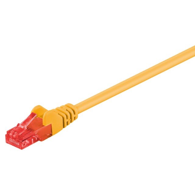 GΟOBAY καλώδιο δικτύου 68453, CAT 6 U/UTP, CCA, PVC, 2m, κίτρινο