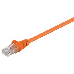 GOOBAY καλώδιο δικτύου 95215, CAT 5e U/UTP, CCA, PVC, 0.5m, πορτοκαλί