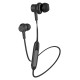 CELEBRAT earphones A20 με μαγνήτη, Bluetooth, 10mm, 70mAh, μαύρα