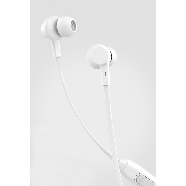 CELEBRAT earphones A20 με μαγνήτη, Bluetooth, 10mm, 70mAh, λευκά