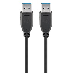 GOOBAY καλώδιο USB 3.0 96117, 5 Gbps, 5m, μαύρο