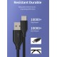 CABLETIME καλώδιο USB-C σε USB U323A, 15W, 480Mbps, 0.25m, μαύρο