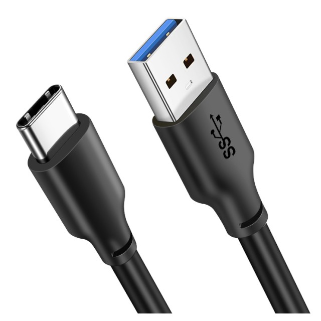 CABLETIME καλώδιο USB-C σε USB CMAMN, 15W, 5Gbps, 3m, μαύρο