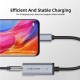 CABLETIME αντάπτορας USB-C σε USB-C & 3.5mm CT-CMACD, γκρι