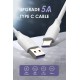 CABLETIME καλώδιο USB-C σε USB U325A, 25W, 480Mbps, 1m, λευκό