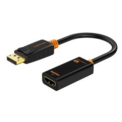 CABLETIME αντάπτορας DisplayPort σε HDMI CT-01G4K, 4K, μαύρος