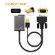 CABLETIME αντάπτορας HDMI σε VGA CT-VGAH με USB, 1080p, 0.15m, μαύρος