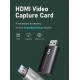 CABLETIME video capture CT-HVC-AB, HDMI/USB σύνδεση, 4K/30Hz, μαύρο