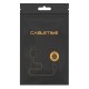 CABLETIME καλώδιο ήχου 3.5mm CT-P11GN, AUX, 1.8m, μαύρο