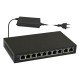 PULSAR PoE Ethernet Switch S108-90W, 10x ports 10/100Mb/s