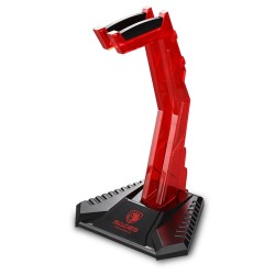 SADES επιτραπέζια βάση ακουστικών Wolfbone, κόκκινη