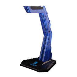 SADES επιτραπέζια βάση ακουστικών Wolfbone, μπλε