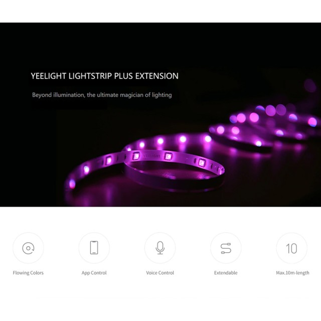 YEELIGHT προέκταση smart LED καλωδιοταινίας YLOT01YL, 1m