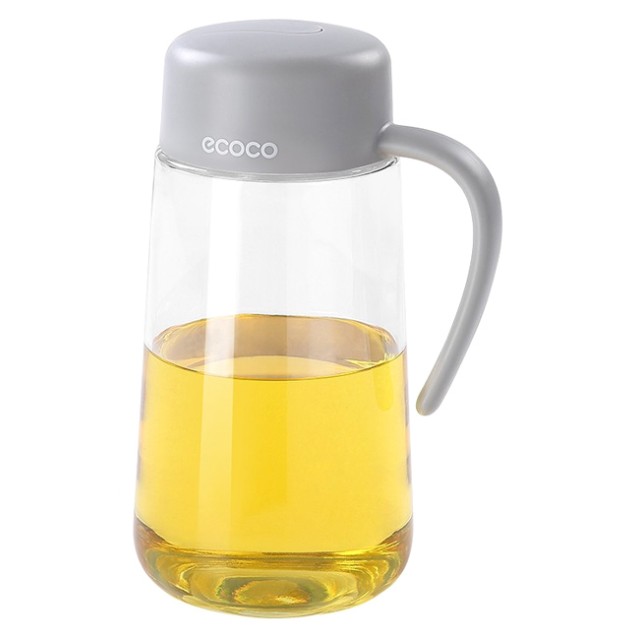 ECOCO γυάλινο δοχείο λαδιού-ξιδιού E1810, 1000ml, γκρι