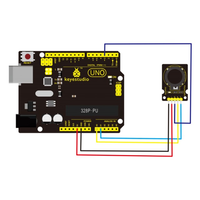 KEYESTUDIO joystick module KS0008, για Arduino